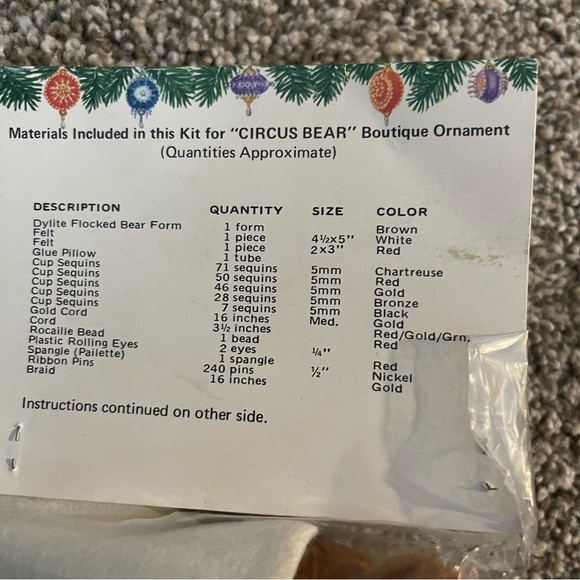 Vintage Made in Japan Antique Treasure Ornmanet Kit for Leewards - Picture 8 of 11